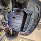 Защита двигателя Dodge Journey (2008-2020) с бок. крыльями Двигатель: 2.4L, [защищает Двигатель и КПП] - ТИТАН (Є на складі, 2мм!)