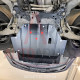 Защита двигателя Dodge Journey (2008-2020) с бок. крыльями Двигатель: 2.4L, [защищает Двигатель и КПП] - ТИТАН (Є на складі, 2мм!)