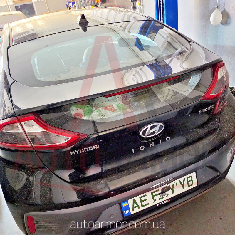 Защита двигателя Hyundai Ioniq (2016-2022) Electric Двигатель: все, [защищает Радиатор, Двигатель, КПП] - ТИТАН