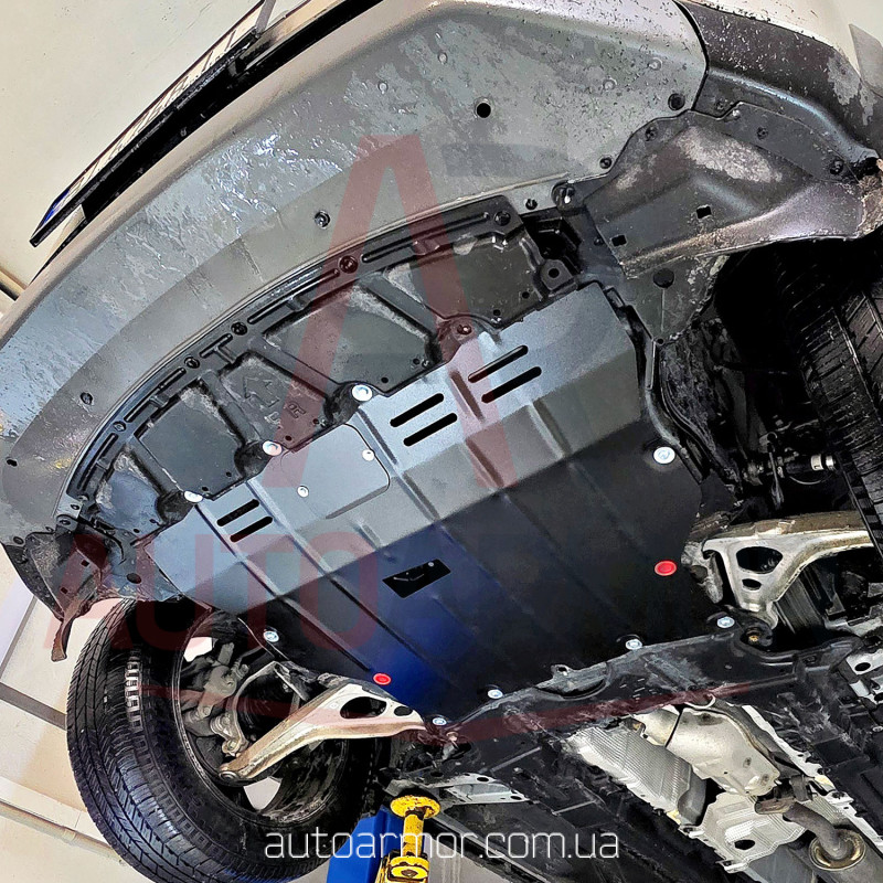 Защита двигателя Mitsubishi Outlander IV (2021+) Двигатель: все, [защищает Двигатель и КПП] - ТИТАН