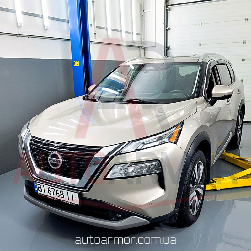 Захист двигуна Nissan Rogue III (2020+) Двигун: всі, [захищає Двигун та КПП] - ТИТАН