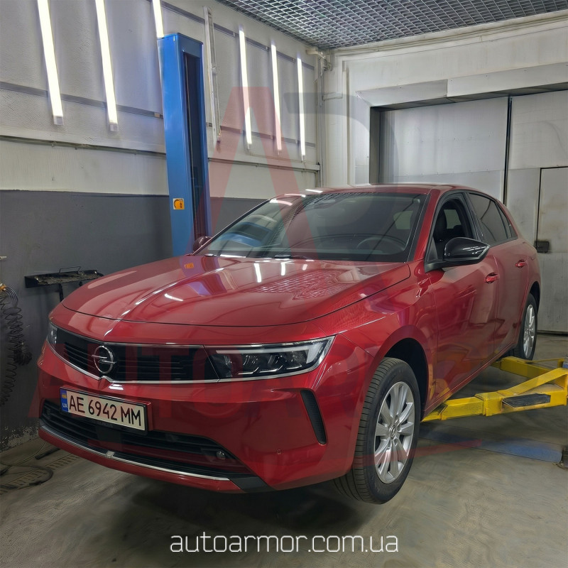 Захист двигуна Opel Astra L (2021+) Двигун: всі, [захищає Двигун та КПП] - ТИТАН (Є на складі, 2мм!)