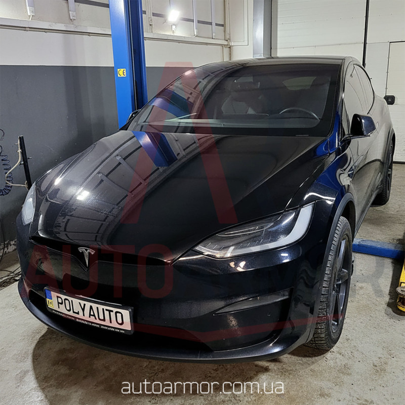 Захист двигуна Tesla Model X (2015+) Двигун: всі, [захищає Двигун Задній] - ТИТАН