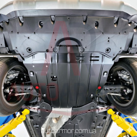 Захист двигуна Toyota Venza II (XU80) (2020-2024) Двигун: всі, [захищає Двигун та КПП] - ТИТАН