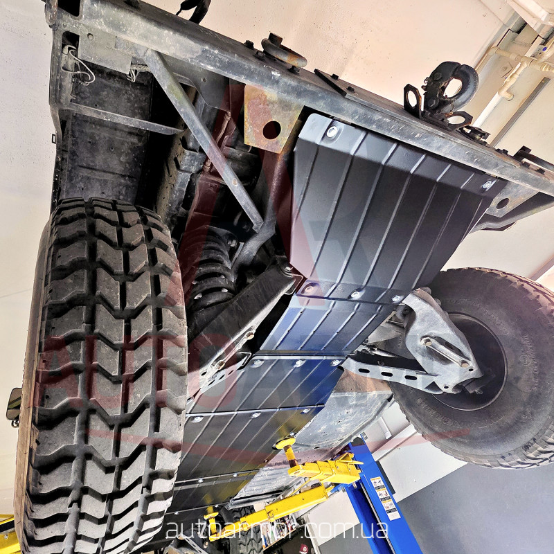 米軍実物　HMMWV M998 CONTROL BOX コントロールボックス③ Захист двигуна та КПП Титан для Humvee M998 Cargo/Troop Carrier