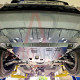 Захист двигуна Honda CR-V VI (2022+) замість пильовика Двигун: Hybrid, [захищає Радіатор, Двигун, КПП] - ТИТАН