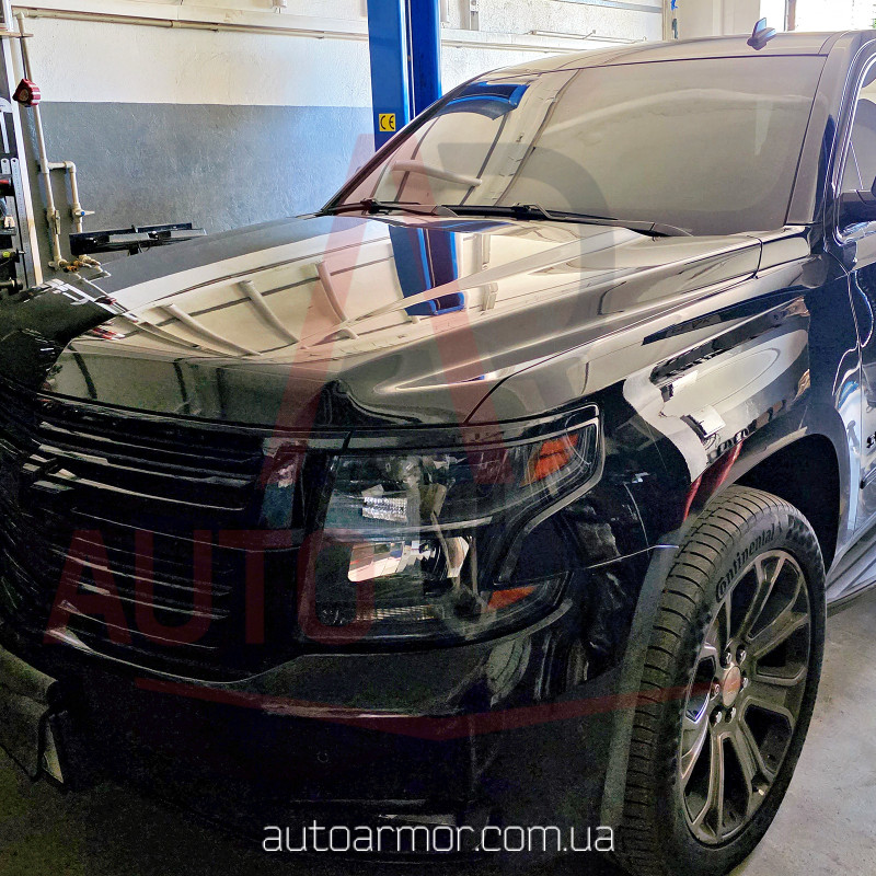 Захист двигуна Chevrolet Suburban XI K2XX (2015–2020) Двигун: всі, [захищає Радіатор, Двигун, КПП, Роздатка] – ТИТАН