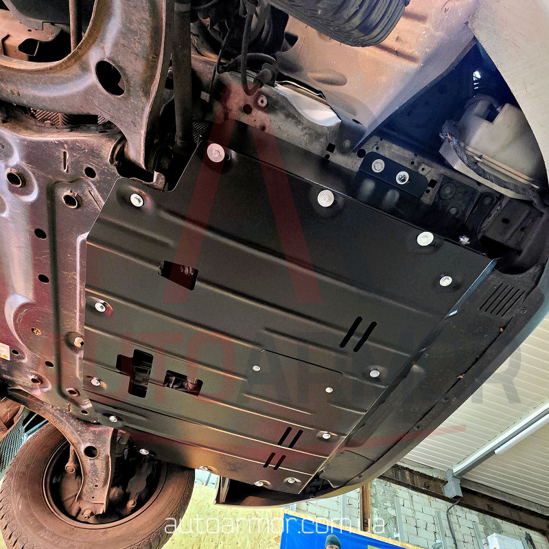 Захист двигуна Ford Custom I FL (2019-2023) Двигун: 2.0L, [захищає Радіатор, Двигун, КПП] - ТИТАН