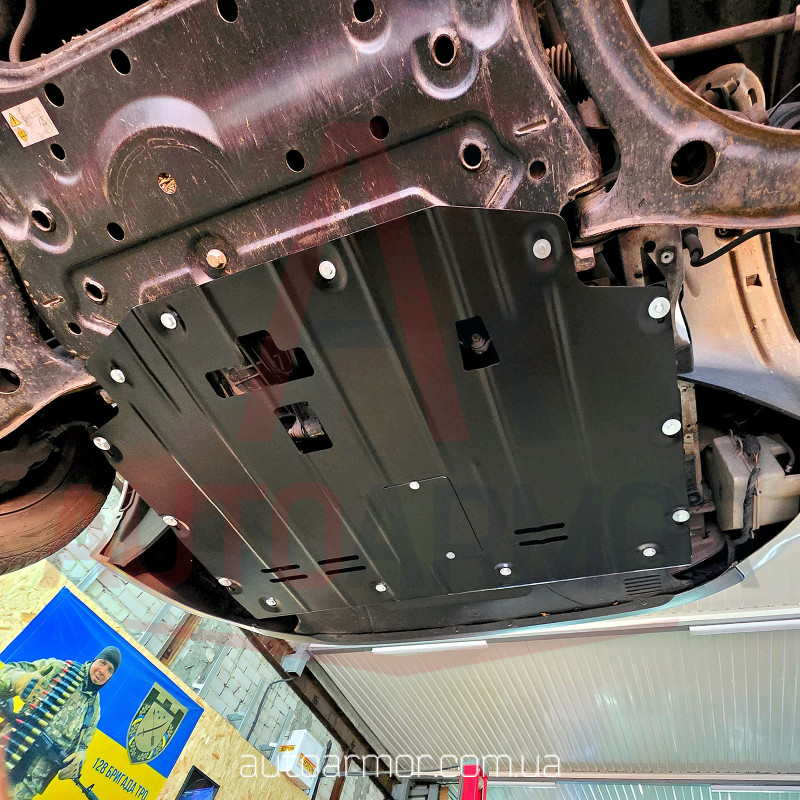 Захист двигуна Ford Custom I FL (2019-2023) Двигун: 2.0L, [захищає Радіатор, Двигун, КПП] - ТИТАН