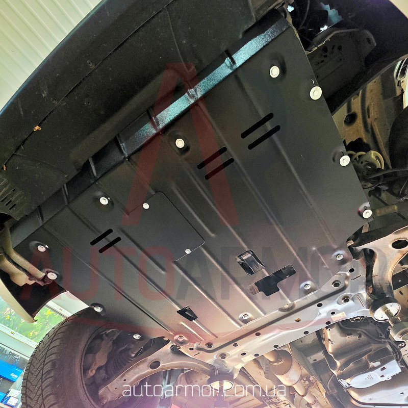 Захист двигуна Ford Custom I FL (2019-2023) Двигун: 2.0L, [захищає Радіатор, Двигун, КПП] - ТИТАН