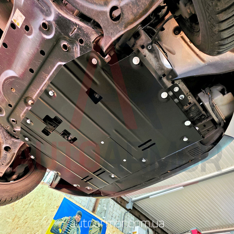 Захист двигуна Ford Custom I FL (2019-2023) Двигун: 2.0L, [захищає Радіатор, Двигун, КПП] - ТИТАН