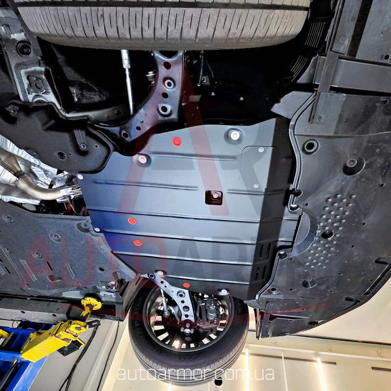 Защита двигателя Lexus RX V (RX450h+) (2023+) вместо пыльника Двигатель: 2.5L, [защищает Двигатель, КПП] - ТИТАН