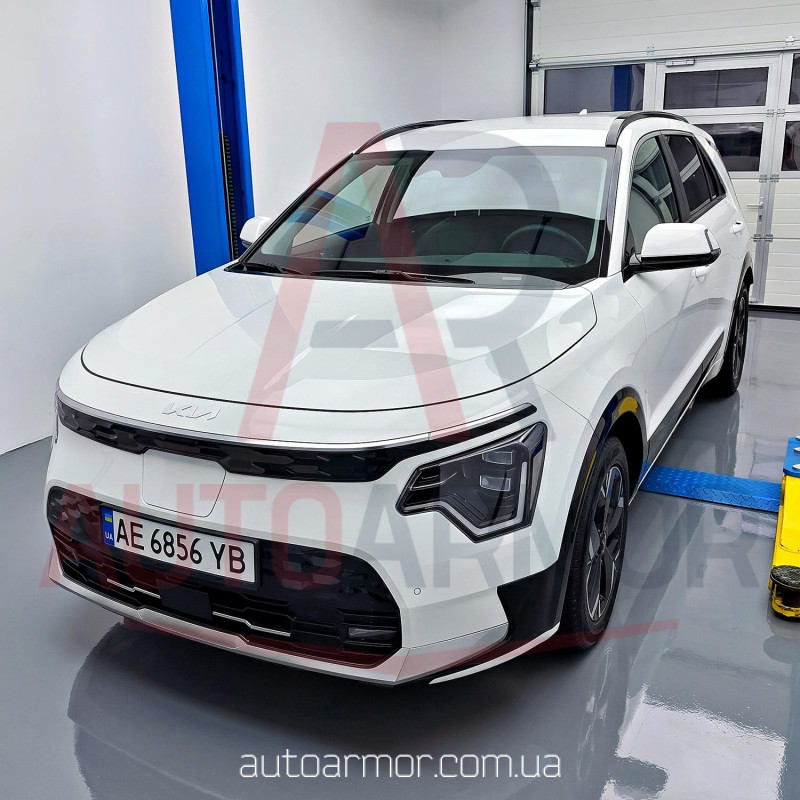 Захист двигуна Kia Niro II (SG2) (2021+) Electric Двигун: всі, [захищає Радіатор, Двигун, КПП] - ТИТАН