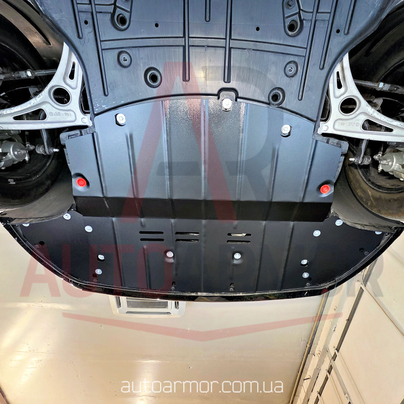 Захист двигуна Kia Niro II (SG2) (2021+) Electric Двигун: всі, [захищає Радіатор, Двигун, КПП] - ТИТАН