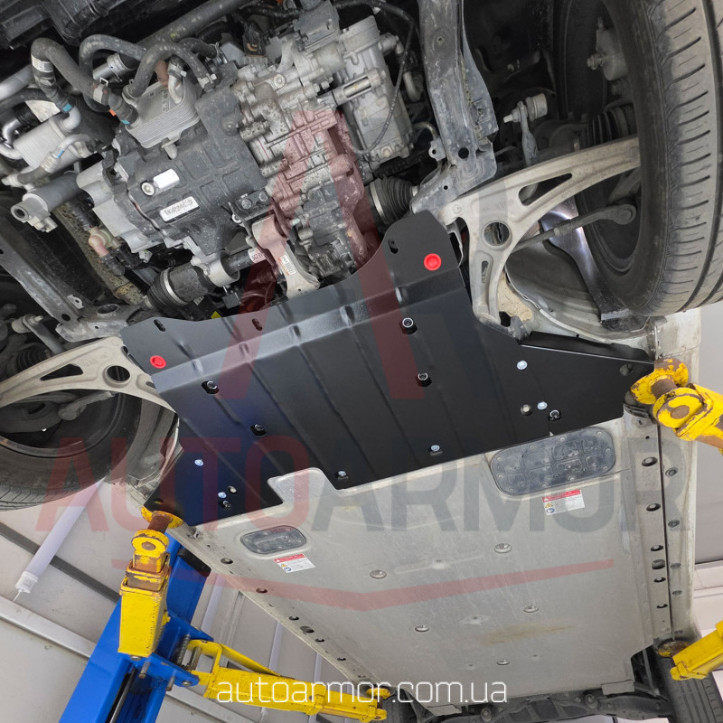 Захист двигуна Kia Niro II (SG2) (2021+) Electric Двигун: всі, [захищає Роз'єми Батареї] - ТИТАН