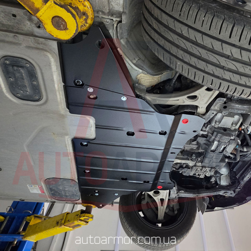 Захист двигуна Kia Niro II (SG2) (2021+) Electric Двигун: всі, [захищає Роз'єми Батареї] - ТИТАН