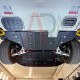 Захист двигуна Kia Niro II (SG2) (2021+) Electric Двигун: всі, [захищає Роз'єми Батареї] - ТИТАН