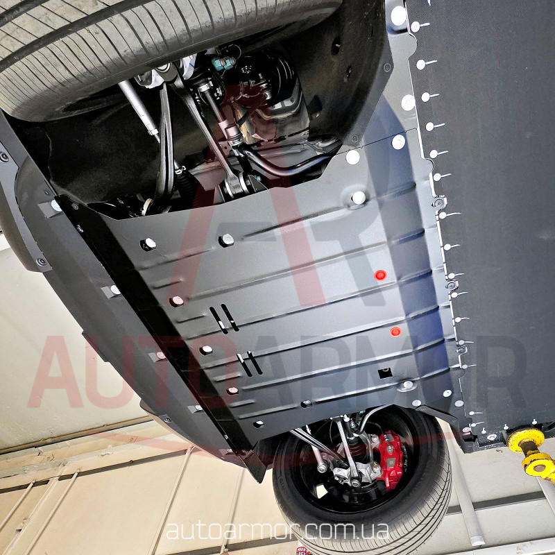 Захист двигуна BYD Leopard 3 (Fang Cheng Bao, Ti03 / Tai 3 / Titanium 3, 2024+) 4WD Двигун: всі, [захищає Двигун Передній] - ТИТАН
