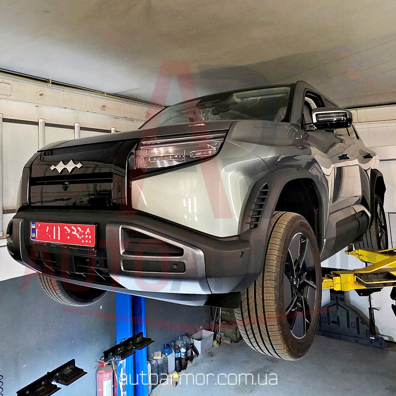 Захист двигуна BYD Leopard 3 (Fang Cheng Bao, Ti03 / Tai 3 / Titanium 3, 2024+) 4WD Двигун: всі, [захищає Двигун Передній] - ТИТАН