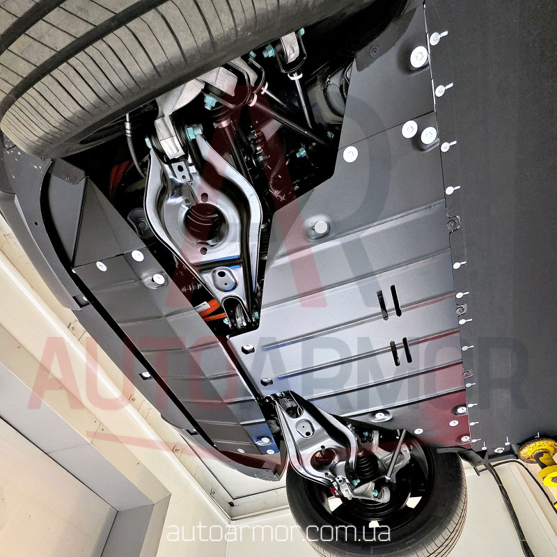 Захист двигуна BYD Leopard 3 (Fang Cheng Bao, Ti03 / Tai 3 / Titanium 3, 2024+) 4WD Двигун: всі, [захищає Двигун Задній] - ТИТАН