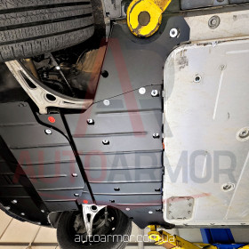 Защита двигателя Hyundai Kona I Electric (2018-2023) [защищает Разъемы Батареи] - ТИТАН