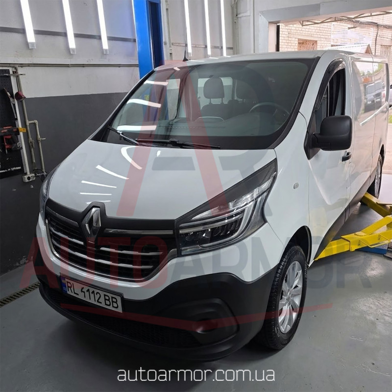 Захист двигуна Renault Trafic III (2014-2021)  з бок. крилами  Двигун: всі, [захищає Радіатор, Двигун, КПП] - ТИТАН (Є на складі, 2мм!)