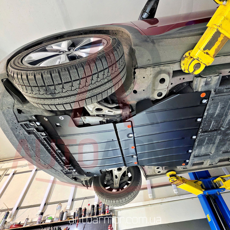 Захист двигуна Chevrolet Bolt EUV (2021-2023) Двигун: всі, [захищає Радіатор, Двигун, КПП] - ТИТАН