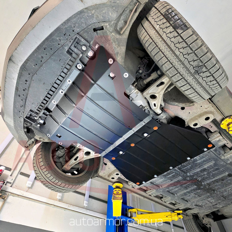 Захист двигуна Chevrolet Bolt EUV (2021-2023) Двигун: всі, [захищає Радіатор, Двигун, КПП] - ТИТАН