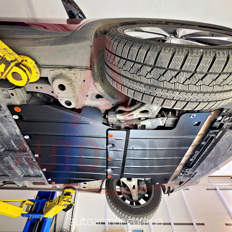 Захист двигуна Chevrolet Bolt EUV (2021-2023) Двигун: всі, [захищає Радіатор, Двигун, КПП] - ТИТАН