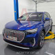 Захист двигуна Audi Q4 E-tron (2021+) Двигун: всі, [захищає Двигун Задній] - ТИТАН (Є на складі, 2мм!)
