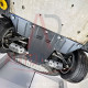 Захист двигуна Audi Q4 E-tron (2021+) Двигун: всі, [захищає Двигун Задній] - ТИТАН (Є на складі, 2мм!)