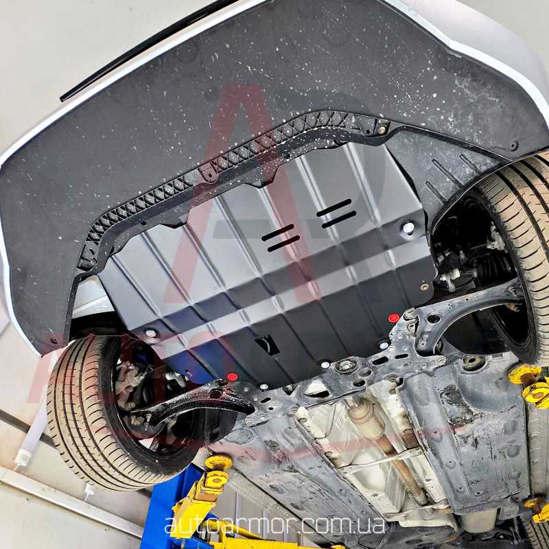 Захист двигуна Volkswagen Passat NMS II (2019-2022) Двигун: всі, [захищає Двигун та КПП] - ТИТАН (Є на складі, 2мм!)