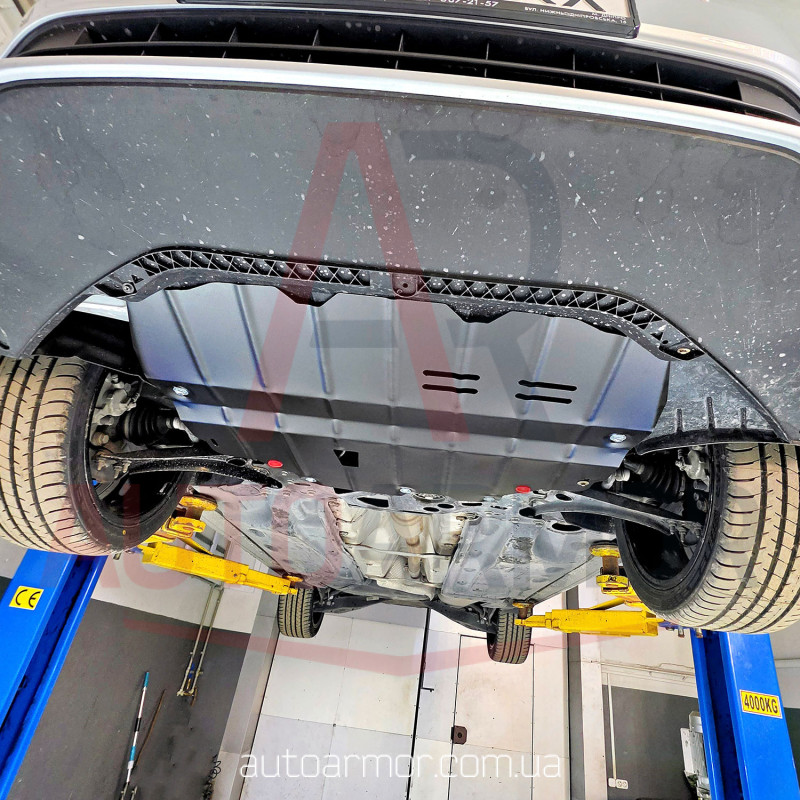 Захист двигуна Volkswagen Passat NMS II (2019-2022) Двигун: всі, [захищає Двигун та КПП] - ТИТАН (Є на складі, 2мм!)
