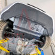 Захист двигуна Volkswagen Passat NMS II (2019-2022) Двигун: всі, [захищає Двигун та КПП] - ТИТАН (Є на складі, 2мм!)