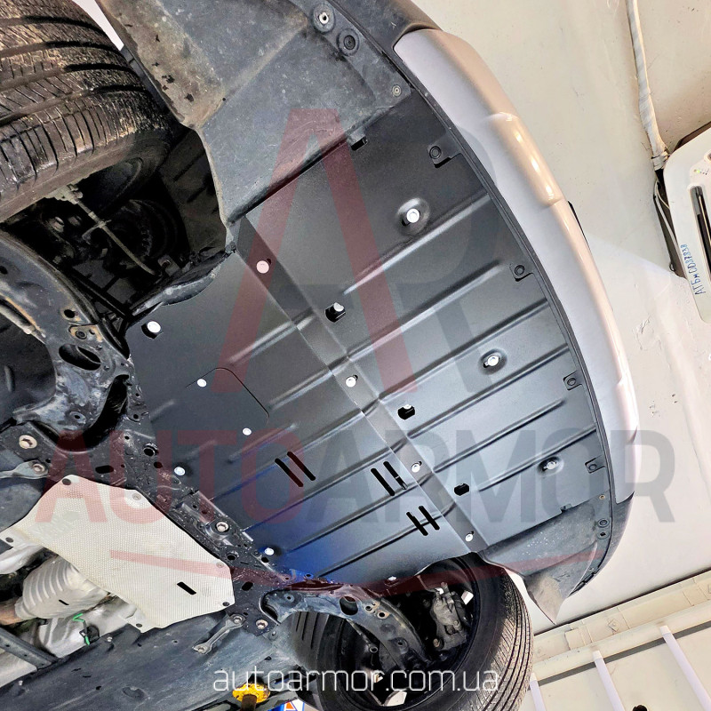 Захист двигуна Mazda CX-50 (2021+) Двигун: всі, [захищає Радіатор, Двигун, КПП] - ТИТАН