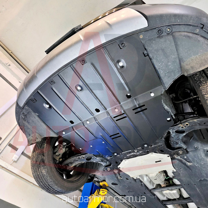 Захист двигуна Mazda CX-50 (2021+) Двигун: всі, [захищає Радіатор, Двигун, КПП] - ТИТАН
