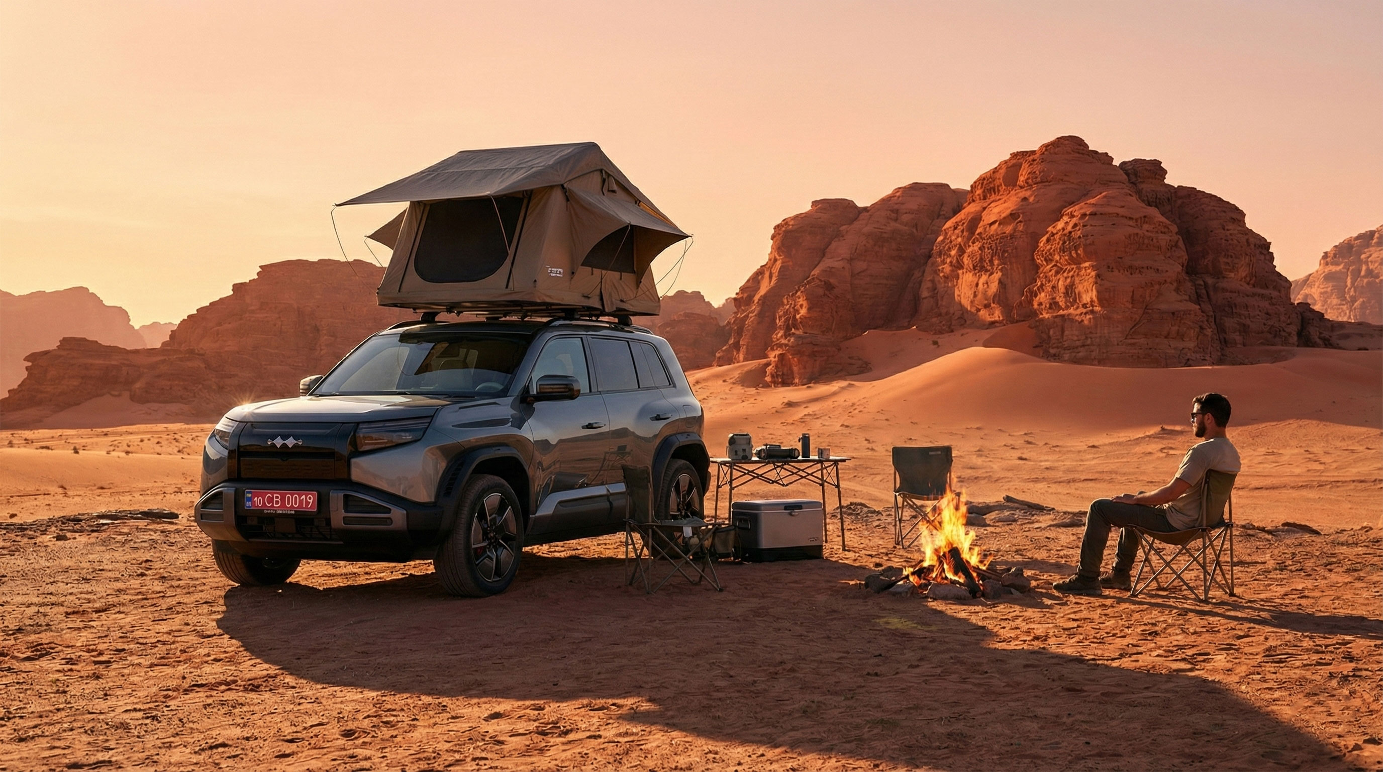 BYD Leopard 3 кемпінг