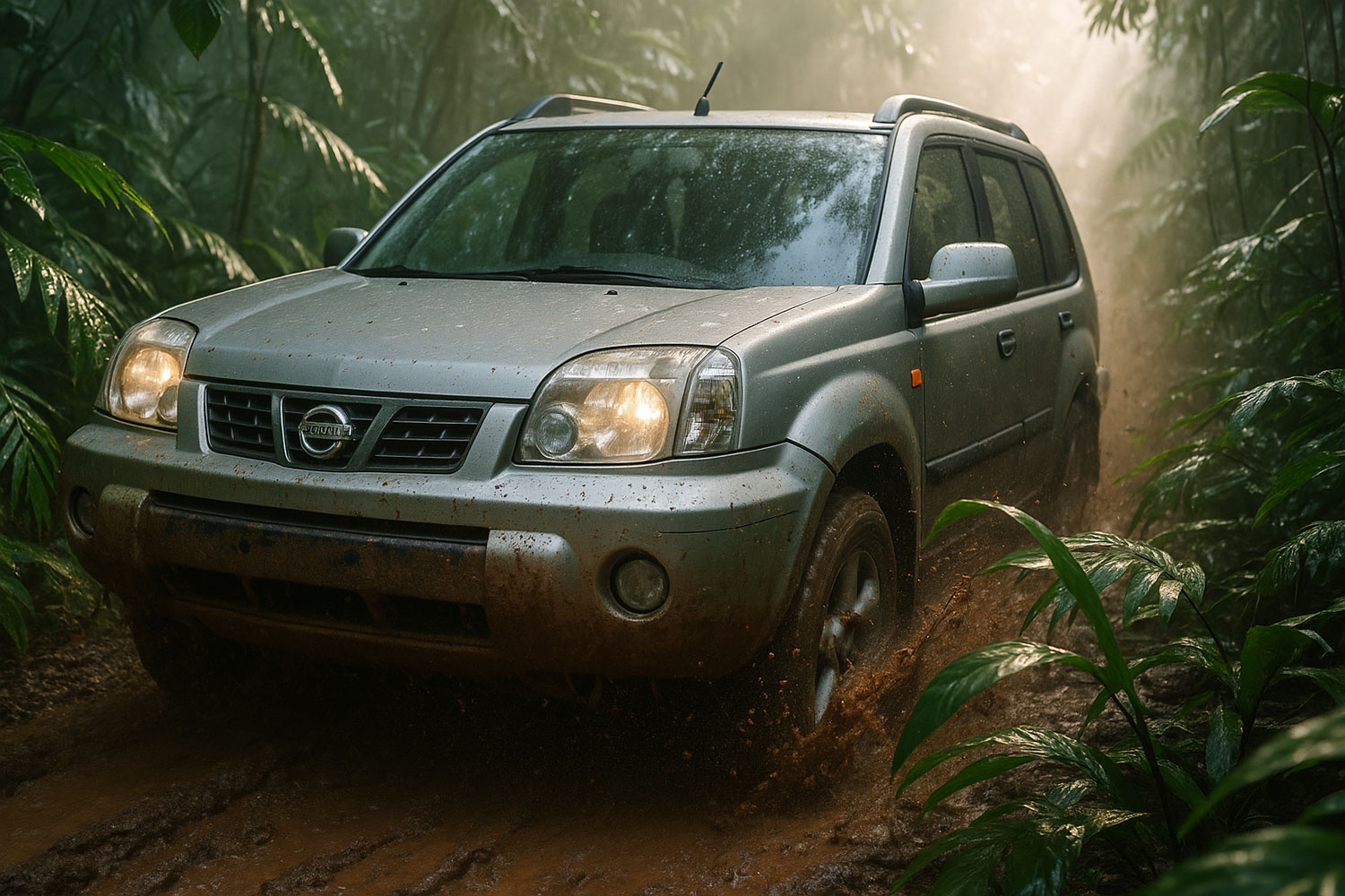 Amazon jungle Nissan X-Trail T30