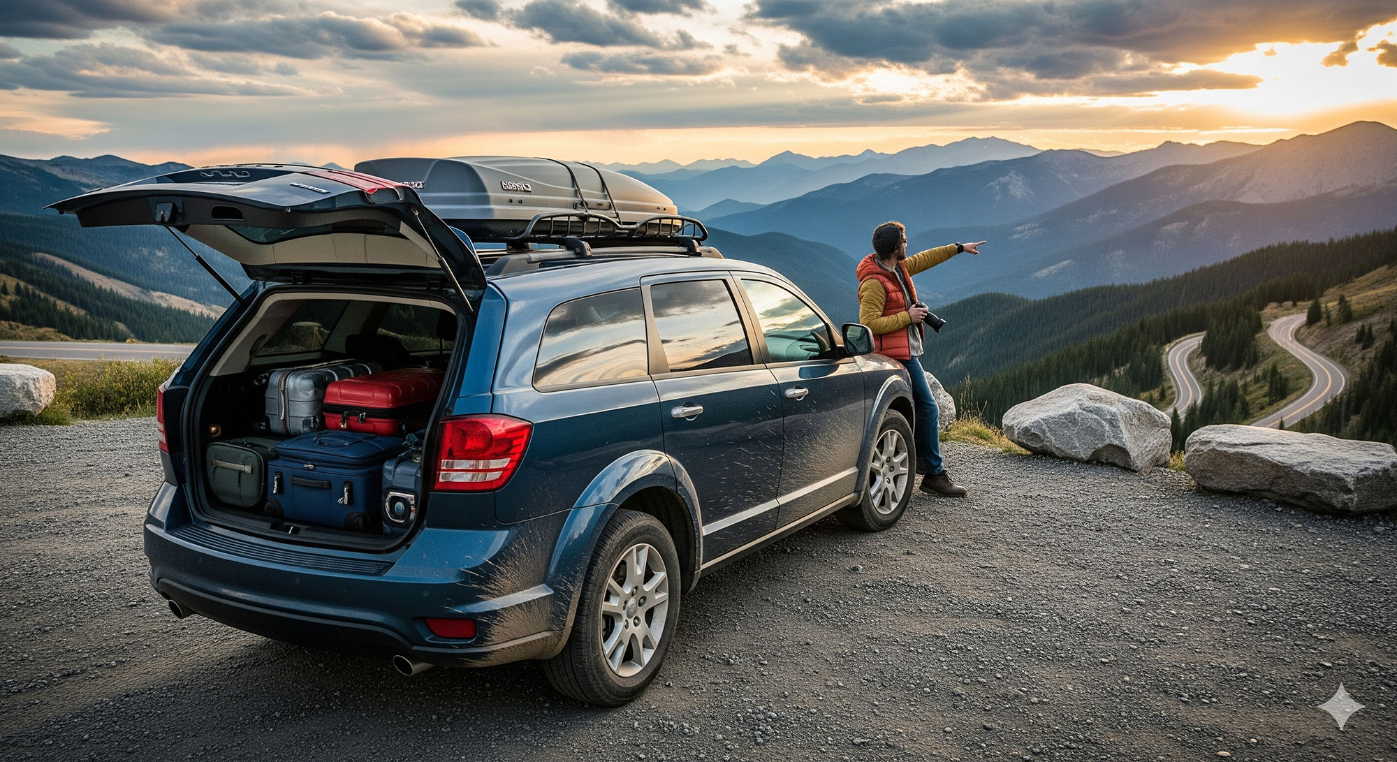 Dodge Journey на дорозі